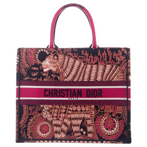 borsa ricamata dior piante carnivore